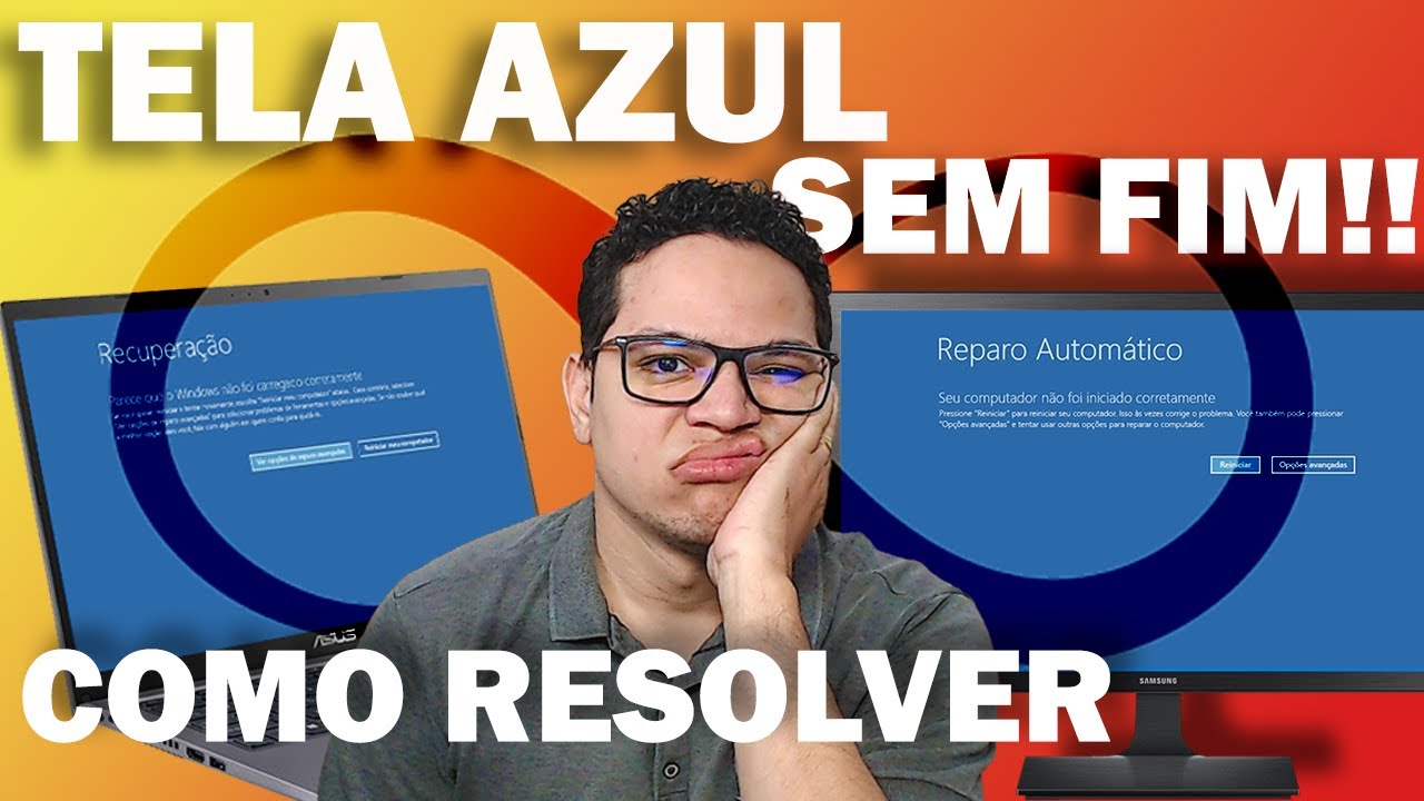 Loop Infinito de Tela Azul! Como Resolver Você Mesmo!