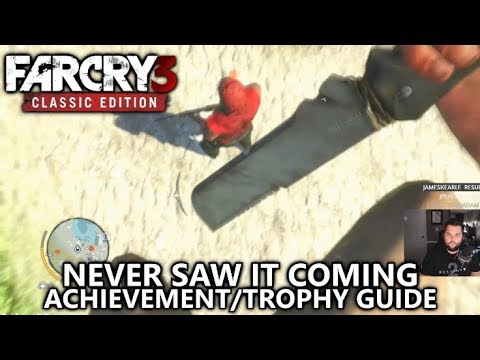 Far Cry 3 Classic - Never Saw it Coming Achievement/Trophy Guide - Takedown From Above using Zipline