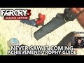 Far Cry 3 Classic - Never Saw it Coming Achievement/Trophy Guide - Takedown From Above using Zipline
