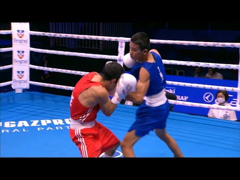 Quarterfinals (51kg) YUSIFZADA Masud (AZE) vs  SAENGPHET Thanarat (TBF) | AIBA WCHs 2021
