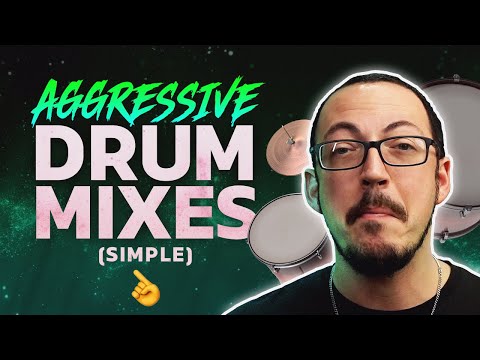 Get The Most Aggressive Drum Mix Using A Few Plugins