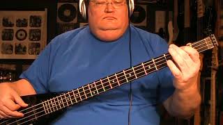 Meatloaf You Took The Words Right Out of My Mouth, Hot Summer Nights Bass Cover with Notes &amp; Tab