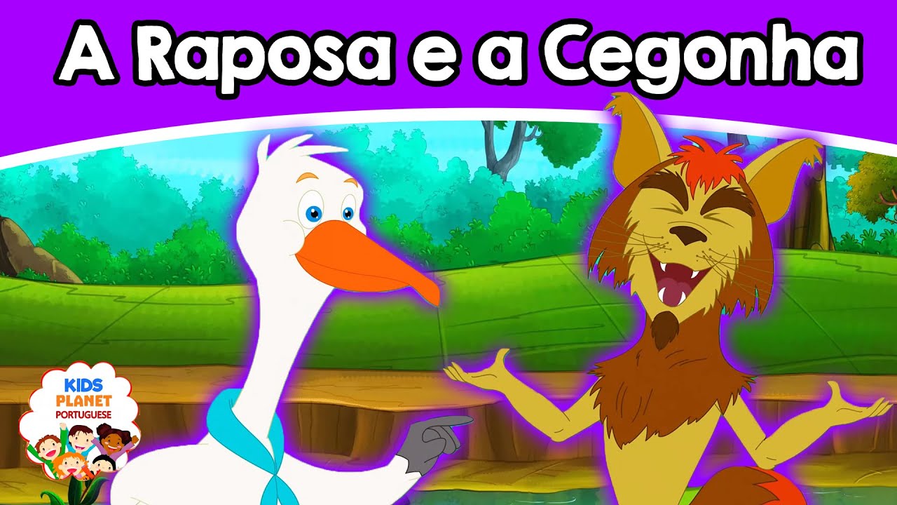 A Raposa e a Cegonha | Contos infantis | Historinhas para dormir | Contos de Fadas | infantis
