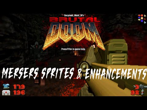 Brutal Doom v20b - Mersers Sprites and Enhacements Neural Upscale
