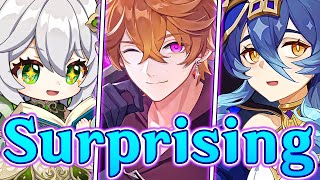 Voice lines - SUPPOSED to be Surprising but actually are NOT | ft. Nahida, Layla | Genshin Impact