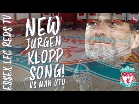 Jurgen Klopp Song vs Man Utd (I'm in love with him and I feel fine.”)