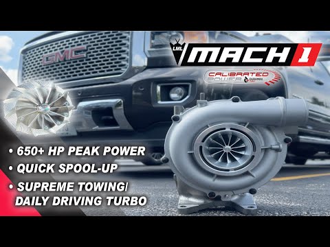 THE STEALTH MACH 1 FOR 2011-2016 LML DURAMAX TRUCKS! Quick Spool, More Manageable EGTs, Big Power