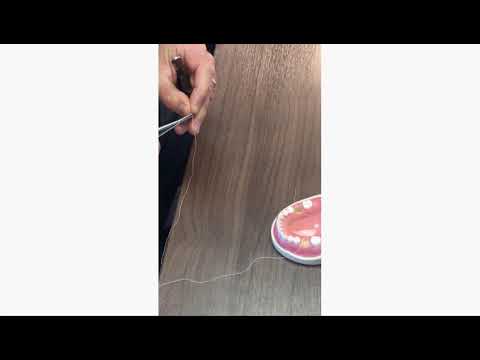 Reverse (Inverted) Figure Eight Suturing for Socket Preservation