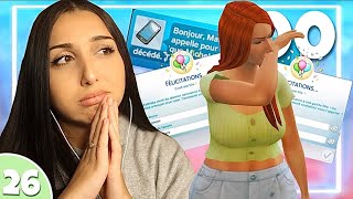 UN DÉCÈS IMPORTANT ET DES JUMEAUX…*100 baby challenge* EP26 | sims 4
