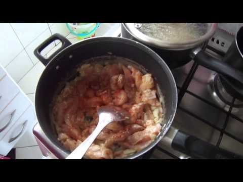 Receita de tiras de frango