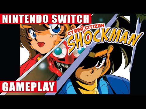 Cyber Citizen Shockman Nintendo Switch Gameplay