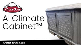 Introducing the Arctic Spas AllClimate Cabinet: Durable, Low-Maintenan