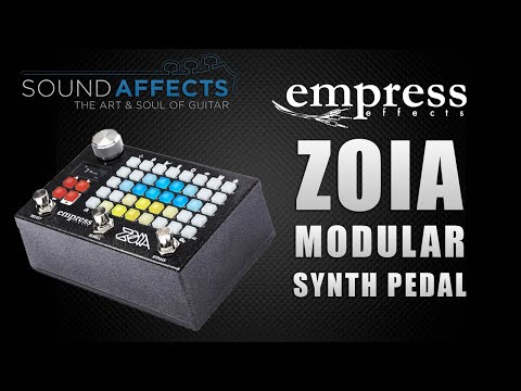 Empress Zoia Modular Synth Pedal Preset Overview for Guitar w/ Andy Hillier