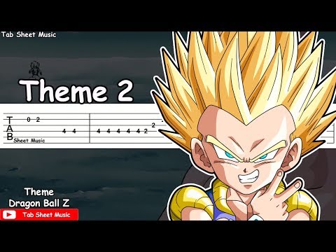 Dragon Ball Z - Theme 2 (Música de pelea) Guitar Tutorial Video