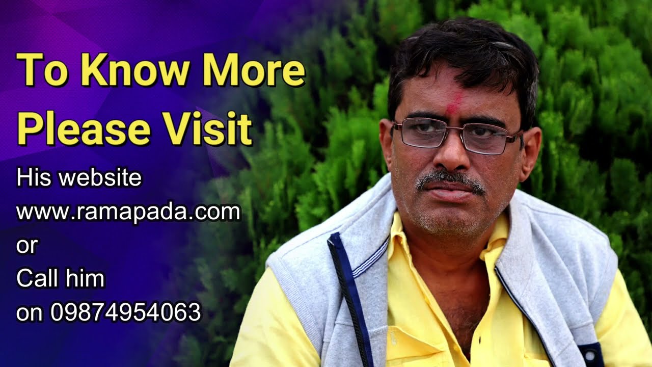 Astrologer Ramapada Acharjee - Short Bio