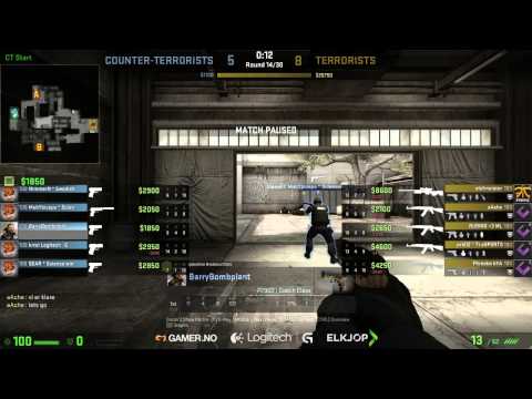 Lions Splætta vs London ConspiracyLogitech Counter-Strike: GO Series - 1 divisjon, høsten 2014. Ca