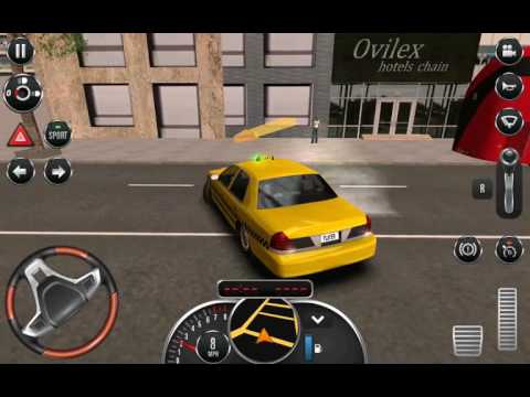 Car Driving Simulator - Private Taxi Transport People Taxi Sim 2016 - Overview, Android GamePlay HD