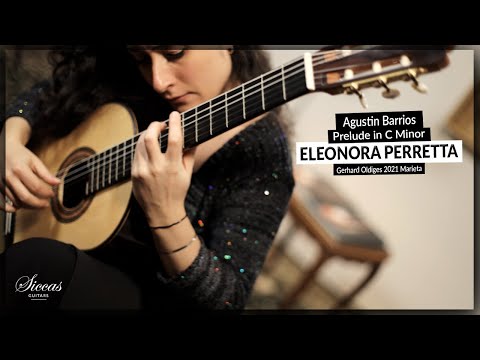Eleonora Perretta plays Prelude in C minor by Agustin Barrios on a 2021 G. J. Oldiges 64 cm Marieta