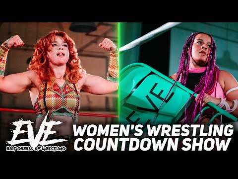 EVE Women's Wrestling Live Countdown Show - JAMIE HAYTER vs ALEX WINDSOR, RHIO vs NIGHTSHADE