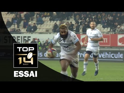 TOP 14 ‐ Essai 1 Timoci NAGUSA (MHR) – Grenoble-Montpellier – J13 – Saison 2016/2017