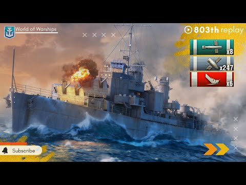 Destroyer USS GEARING wows : BEST ONE? - World of WARSHIPS #wows #worldofwarships #gaming