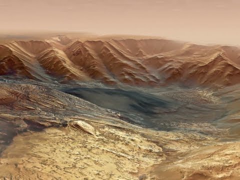 Fly-through movie of Hebes Chasma