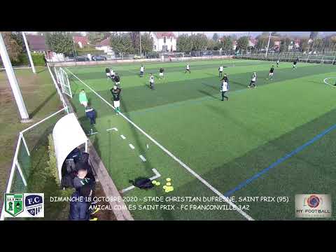 DIMANCHE 18 0CTOBRE AMICAL CDM ES SAINT PRIX - FC FRANCONVILLE 3A2 RESUME