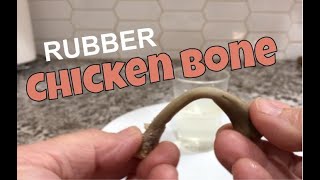 This Chicken Bone Bends Like Rubber (Here's Why)
