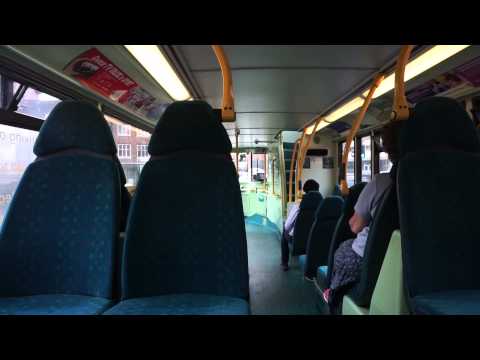 (HD) Tubro Scream! GN04UEG 6417 Arriva Medway volvo B7TL ALX400 voith