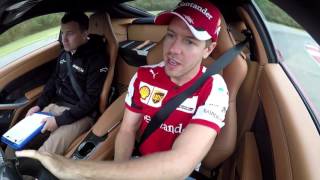 Sebastian Vettel Scares Will Buxton in a Ferrari F12 in Texas - Off the Grid