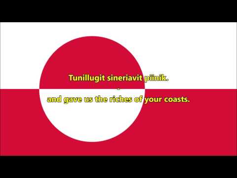 National anthem of Greenland (Greenlandic/English)