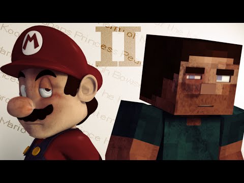 Steve and Mario 2 - Follow The Music (Basically a Minecraft Animation)