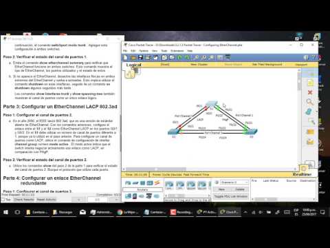 3.2.1.3 Packet Tracer - Configuring EtherChannel