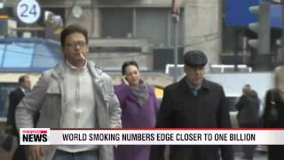 Smoker numbers edge close to one billion