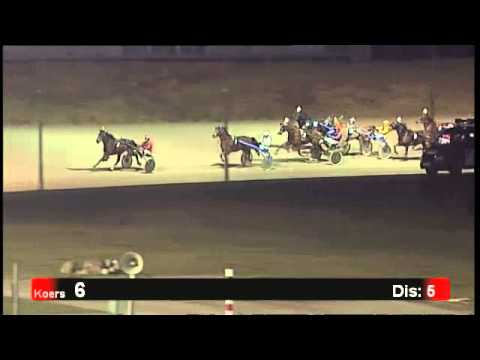 Victoria Park Wolvega 1-3-2013 KOERS 6 VELITE DU GOUTIER - H.W. LANGEWEG JR