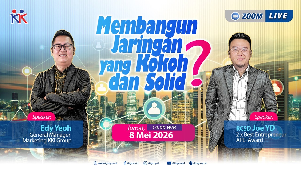 Membangun Jaringan Yang Kokoh dan Solid - RCSD Joe YD