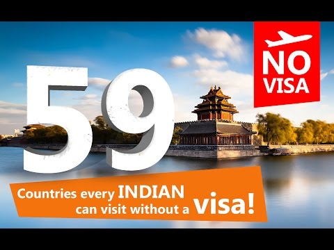 59 countries visit without visa from India