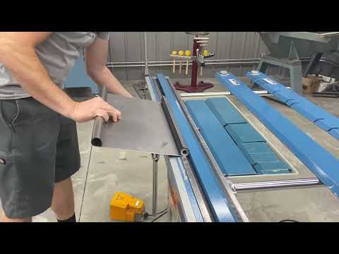 Making Radius Bends on a Baileigh 4 foot Mag Brake  - Trick-Tools.com