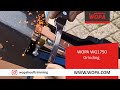 Grinding With The WOPA WG1750 Grinding Machine