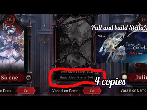 TO GET VALORA you need 4 COPIES of TWO OTHERS CHARACTERS ? | Silver and Blood video 