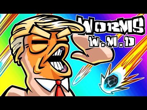 Worms W.M.D - Fighting The Big Beautiful Battle!