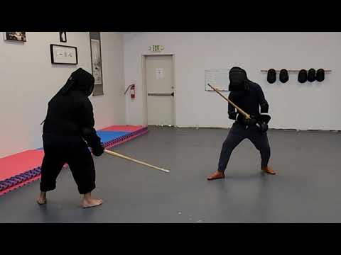 Ninjutsu Katana Sparring with Shinai