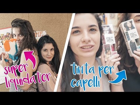 SUPER LIQUIDATOR GIRL! HO COMPRATO LA TINTA PER CAPELLI AZZURRI!!