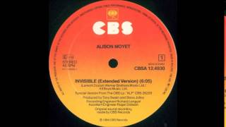 Alison Moyet - Invisible (Extended)