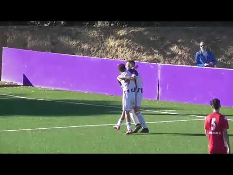 Gol de Adrián Arnuncio de vaselina con el Cadete B del Real Valladolid