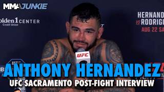 Anthony Hernandez calls Gregory Rodrigues a 'cheater' after main event loss | UFC Sacramento