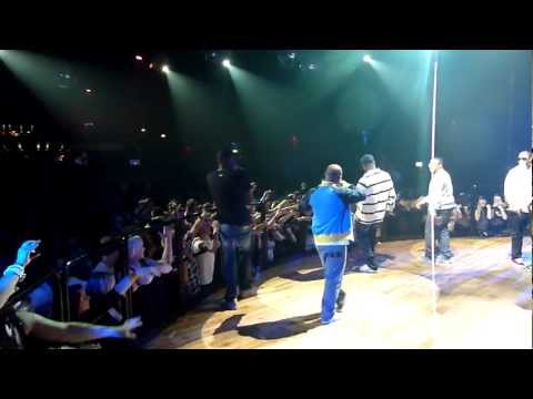 Roll Deep performing Green Light at Club Neo