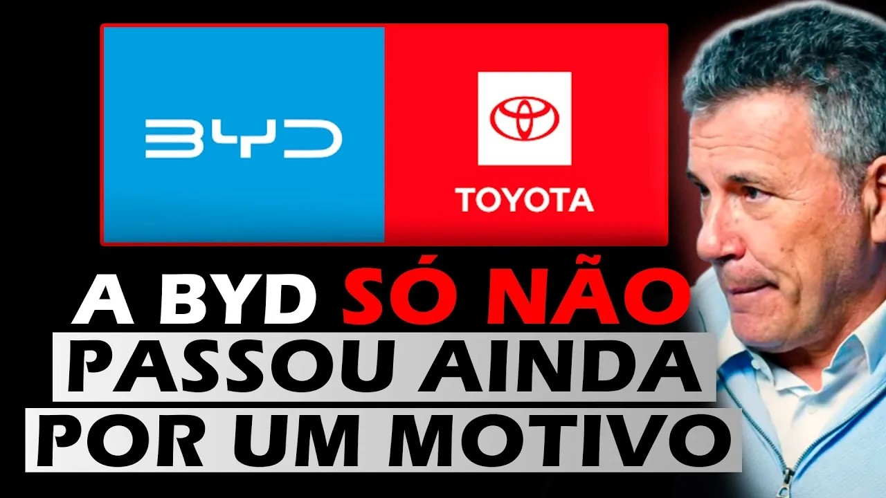 A VERDADE POR TRÁS DO CRESCIMENTO DA BYD (A TOYOTA ESTÁ PREOCUPADA)