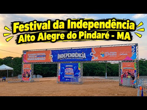 Festival da independência, em Alto Alegre do Pindaré-MA 2026 😄