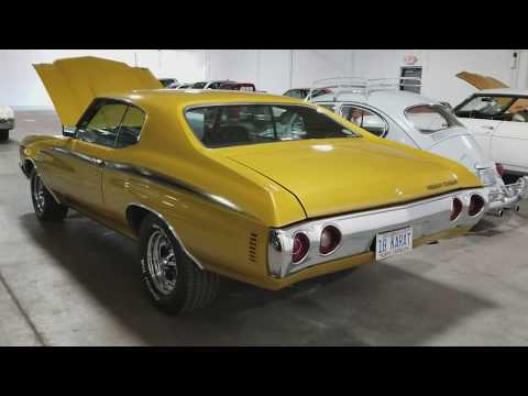71 Chevelle start up and walk around